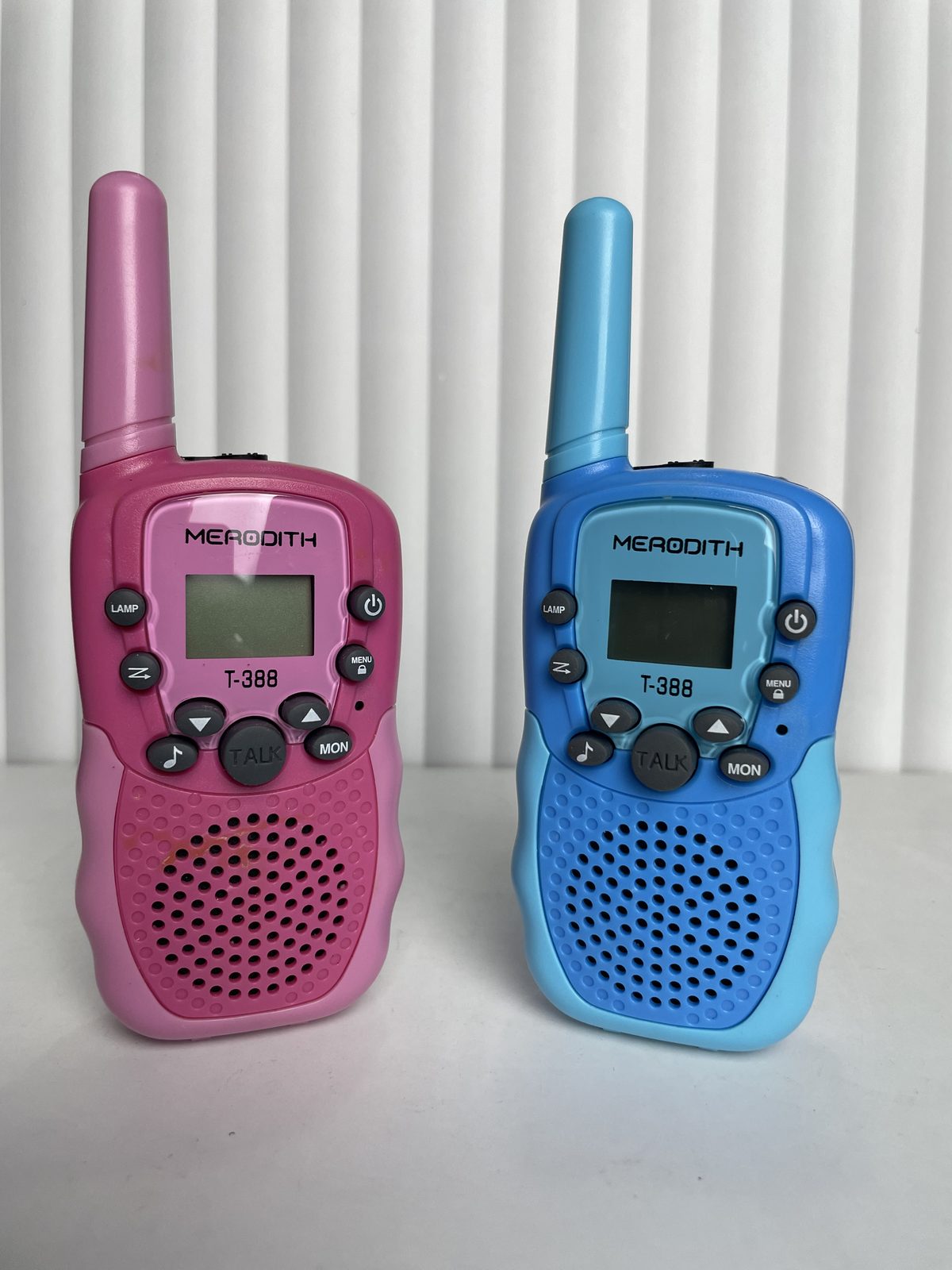 MERODITH colorful walkie talkies